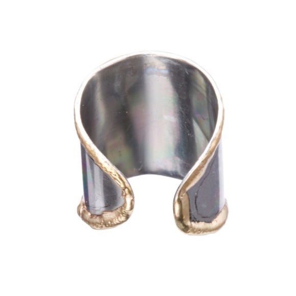 🔶 Handmade Mixed Metal Cuff Ring 🔶 - Picture 9 of 9